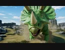 最強王図鑑 ～The Ultimate Battles～　第12話　【レギュラーマッチ】プルスサウルス VS トリケラトプス