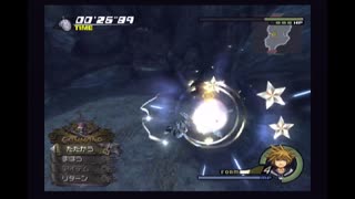 PS2(30fps)版KH2FM Crit Lv1 13キノコNo.10 54.89s