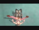 バックドロップを喰らうヒトミ