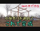 小屋作りを諦めたらバーゴラになった