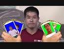 キャラクターを召喚してインタビューを受ける先輩