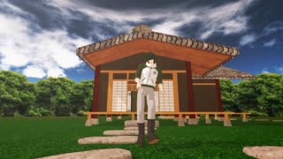 天使の翼。を桑名江さんに踊ってもらった