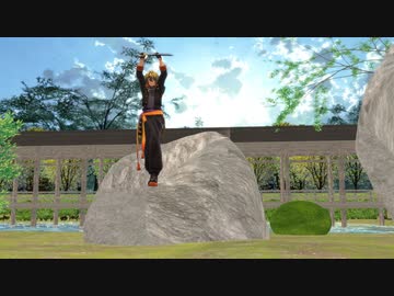 【MMD刀剣乱舞】抜刀＆納刀　おまけ【火車切・大倶利伽羅】