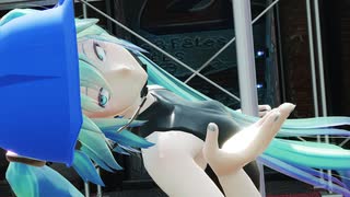 【MMD】昼休憩にBoom Clap【作業着大人ミク】