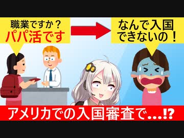 パパ活女子「えっ、パパ活サイトに登録しただけなのにアメリカに入国できないんですか!?」