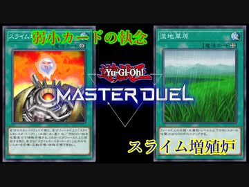 【弱小カードの執念】スライム増殖炉【クソカード医学会】