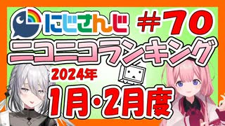 にじさんじニコニコランキング #70 2024年1月・2月度