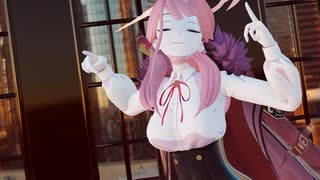 【MMD】陸八魔アル - ラビットホール【Blue Archive】~lightness~