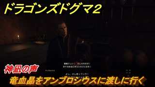 ドラゴンズドグマ２　神凪の声　竜血晶をアンブロシウスに渡しに行く　クエスト攻略　＃８０　【Dragon's Dogma2】