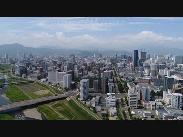 The central city of vast Hokkaido is Sapporo【甲村京也】