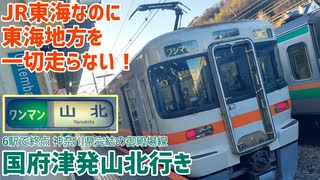 《JR東海なのに》東海地方に行かない！？御殿場線山北行きに乗ってみた《6駅で終点》