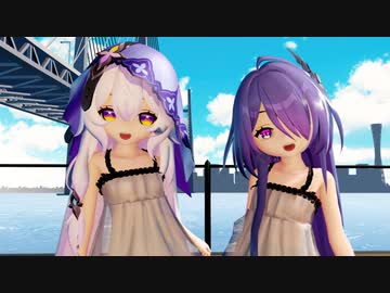 【崩壊スターレイルMMD】すわんちゃんとよみちゃんに「WAA!!!!」に踊ってもらいました