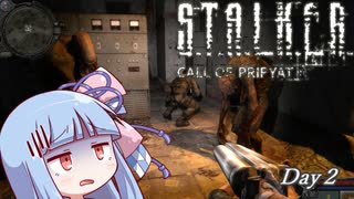 【A.I.VOICE実況プレイ】K.T.O.N.O.H.A Call of Pants　Day2【S.T.A.L.K.E.R. Call of Pripyat 】