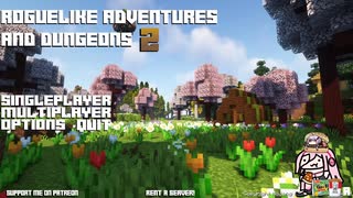 【CeVIO】Roguelike Adventures and Dungeons 2（ローグライクでない）で遊ぶIA -ARIA ON THE PLANETES 1枚目【Minecraft】