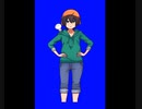 洗澡歌珍歩子.蓝色背部