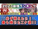 【メガニケ】2023最強ニケランキング【勝利の女神NIKKE】
