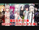 Fate/Grand Order 誕生日マイルームボイス集（No.376～No.410）（2023/04～2024/03）