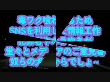 毒ワクを喰わせる情報工作してたかやっぱり...