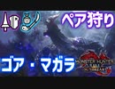 【MHR:SB／女性2人実況】ゴア・マガラに初挑戦！M★4黒き衣を纏う竜【ランス×操虫棍】Part8