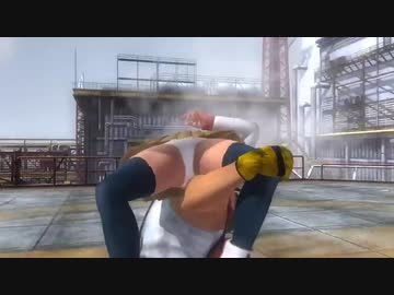 DOA5LR リョナ ヒトミ アルゼンチンバックブリーカー パンチラ パンツ