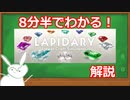 8分半でわかる！ [RAPIDARY  Jewel Craft Simulator]