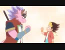 デュエル・マスターズ キング！　第34話　絆の力を信じぬけっ！ 未来王龍 モモキングJO誕生！