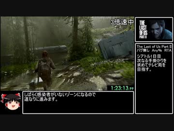 The Last of Us Part II　バグ無し Any% RTA　6時間12分50秒　part3/15