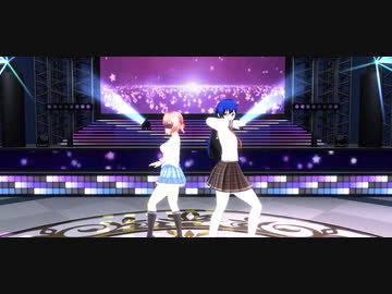 【カスタムキャスト】ARu子と恐子をつくって踊ってもらった