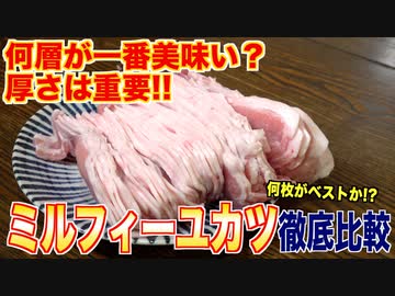 ミルフィーユカツって何層が一番美味しい？徹底比較