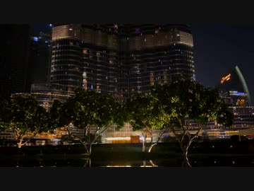 The Night View of Burj Khalifa【甲村京也】
