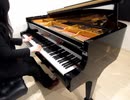 再びスタインウェイのピアノを弾きました