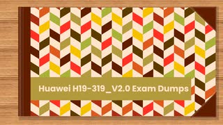 HCSA-PreSales-Intelligent Collaboration V2.0 (English Version) - Huawei H19-319_V2.0 Exam Dumps