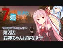 【7days to dieボイロ実況】７日間生きたお姉ちゃん：第2話「お姉ちゃんは家なき子」