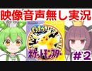 【《映像音声無し》実況】きりたんとずんだもんの「初代ポケモンピカチュウ版」part2【ソフトウェアトーク劇場】