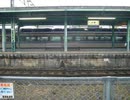 JR江原駅に入線する特急はまかぜ