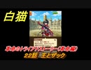 白猫　革命のトライアドストーリー（革命編）　２２話　王とザック　ガチャキャラ　アイシャ（大剣）エリス（双剣）ザック（輝剣）　＃３９　【白猫プロジェクト】