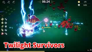 【Twilight Survivors】フル3D版Vampire Survivorsなローグライクアクションゲームをやっていく！【2日目 犬影 翠緑の草原】