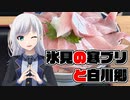氷見の寒ブリと白川郷