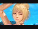 【DOAXVV】 ゆきの　しおかぜコーラル　着崩れ　超ズームアップ　いちゃラブ