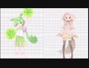 櫻歌ミコとずんだもんのBad Apple!!　wip