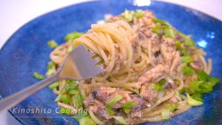 【16cmの小鍋ひとつで完結】鯖の水煮缶で作るシンプルで体に優しい鯖缶パスタ