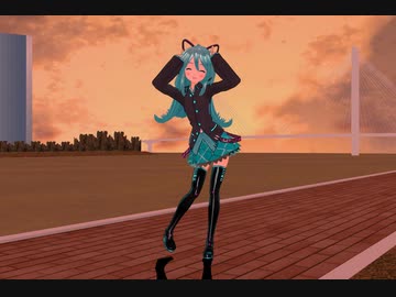 【MMD】初音ミクさんがアカペラで歌う『以心電信』(ORANGE RANGE)