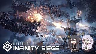 【新作紹介】Outpost Infinity Siege【coefont実況プレイ】