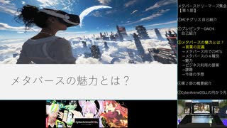 メタバースドリーマーズ集会（第1部）｜メタバースの魅力・種別・課題・ビジネス利用提案など（2024年3月19日開催）