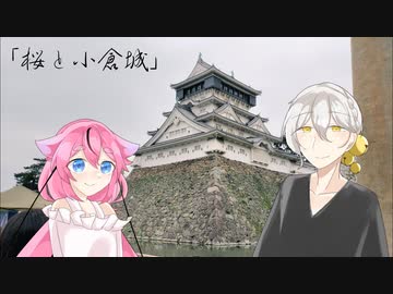 【城郭登城祭】桜と小倉城