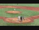 小藤翼（日大三〜早大）を三振に仕留める伊藤樹（仙台育英 3年）（2024年4月2日 早稲田大 対 JR東日本）