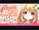 【耳かきASMR】お花見しながらお昼寝　まったり癒される耳かき睡眠導入【梵天/タッピング/タオル/両耳耳かき/カリカリ綿棒/手袋マッサージ/耳かきボイス/四葉うさの/個人勢Vtuber】