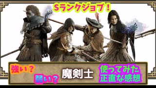 【ドラゴンズドグマ2】　最強ジョブと名高い魔剣士を使って完走した感想。