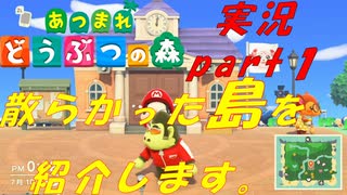 【実況】散らかった島を紹介します。【part１】【あつまれどうぶつの森】