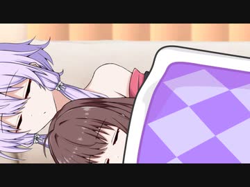 ソファで寝るゆかきり